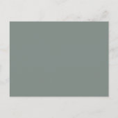 Paris Rain Glossy Briefkaart voor speciale boodsch (Voorkant)