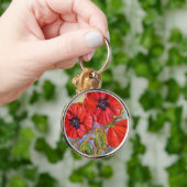 Paris' Red Poppies II Sleutelhanger (Hand)
