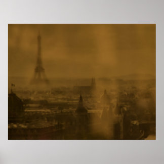 Paris-reflectie Poster