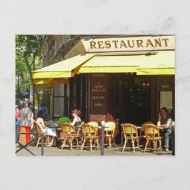 Paris Restaurant Briefkaart