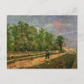 Paris Road with Peasant by Vincent van Gogh Briefkaart (Voorkant)