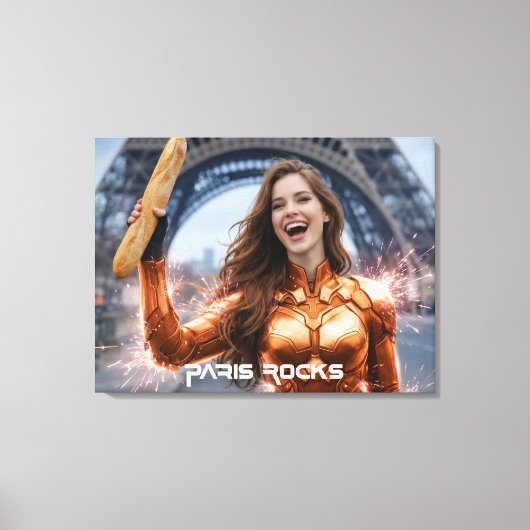 PARIS ROCKS CANVAS AFDRUK (Voorkant)