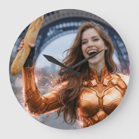 PARIS ROCKS GROTE KLOK (Voorkant)