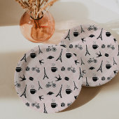 Paris Romance Patterned Papieren Bordje
