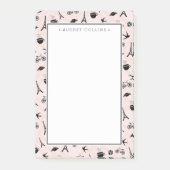 Paris Romance Patterned Post-it® Notes (Voorkant)