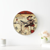 Paris-ronde acrylwandklok grote klok (Huis)