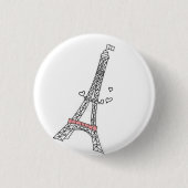Paris Ronde Button 3,2 Cm (Voorkant)