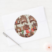 paris ronde sticker (Envelop)