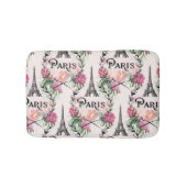 Paris  Roses Bath Rug Badmat (Voorkant)