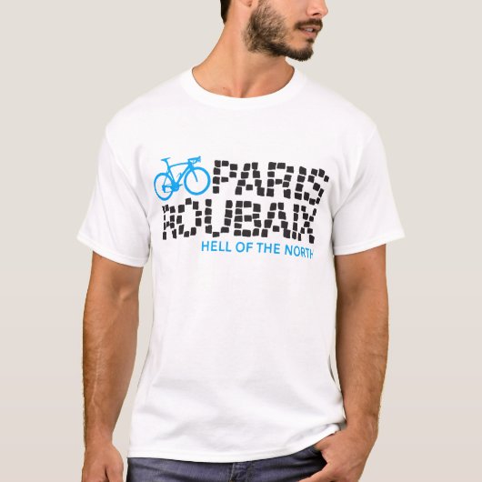 Paris Roubaix hel van de Noord-rijdende T-Shirts (Voorkant)