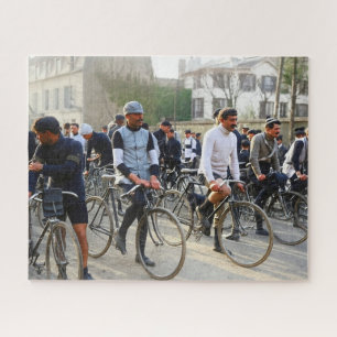 Paris-Roubaix wielerwedstrijd 1907 Kleur Redux Legpuzzel
