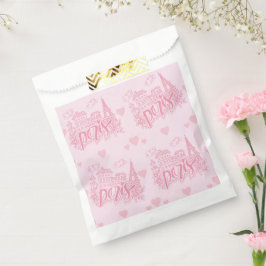Paris Roze Bedankzakje