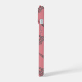 Paris Roze Eiffeltoren iPhone 15 Case (Linkerkant)