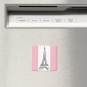 Paris Roze Eiffeltoren Thema magneet (Insitu (Vaatwasser))