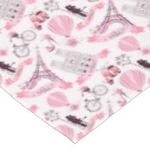 Paris Roze Tafelkleed (Gekanteld)