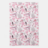 Paris Roze Theedoek (Verticaal)