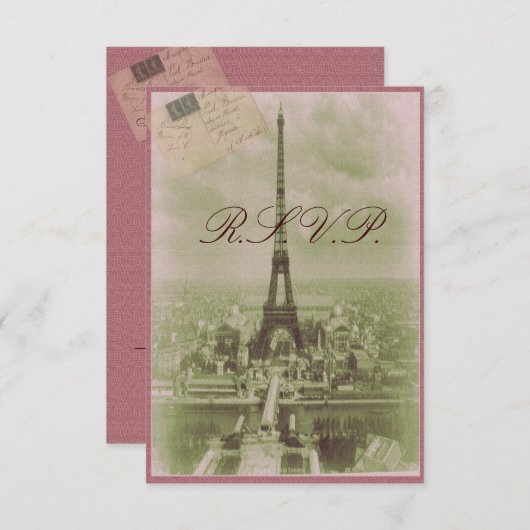 Paris Rsvp (Voorkant / Achterkant)