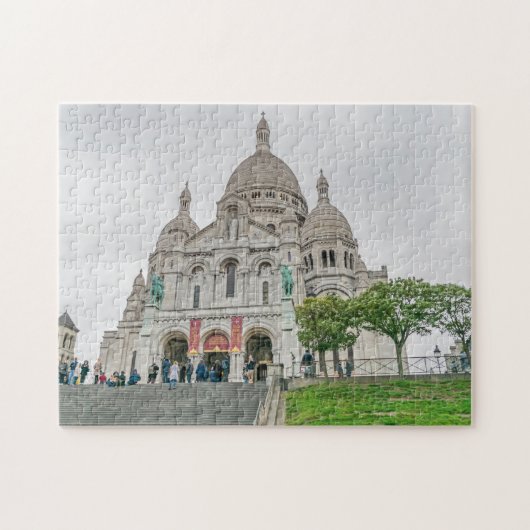 Paris Sacre Coeur Basilica puzzle Legpuzzel (Horizontaal)