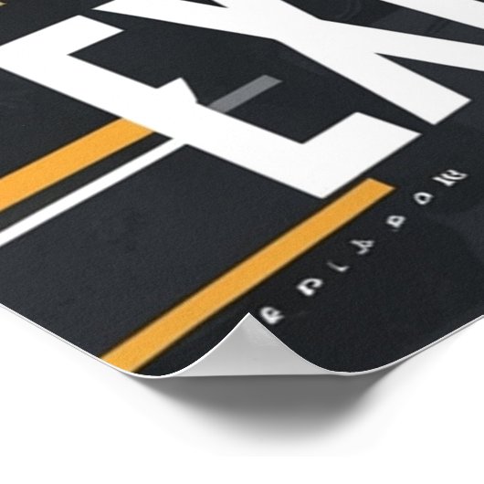 Paris Saint-Germain Poster (Hoek)