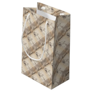 Paris Scenery Gift Bag Klein Cadeauzakje