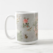 Paris Script Elegant Girly  Eiffel Tower Koffiemok (Links)