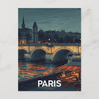 Paris Seine Briefkaart