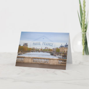 Paris Series 02 Wenskaart Kaart