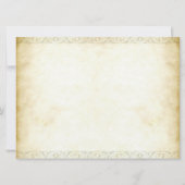 PARIS shabby bruidsdouche uitnodigingen (Achterkant)