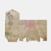  Paris Shabby Chic Bruiloft Party Favor Bedankdoosjes (Uitgevouwen)