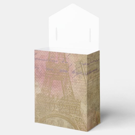  Paris Shabby Chic Bruiloft Party Favor Bedankdoosjes (Geopend)