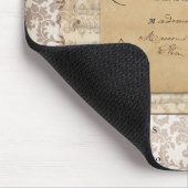 Paris  Shabby Chic Eiffel Tower Muismat (Hoek)