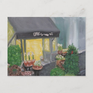 "Paris shopping by candlelight" Briefkaart