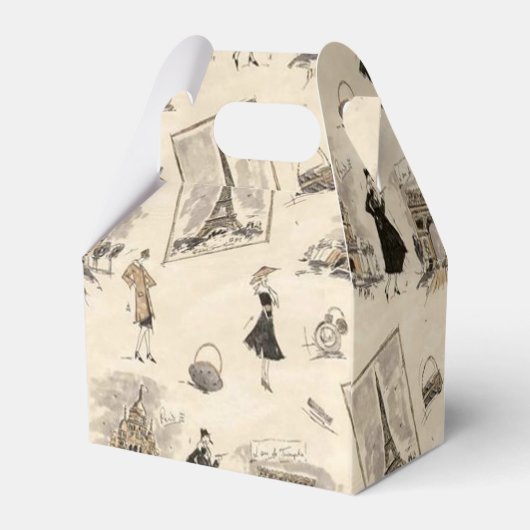Paris Sights 1 Bedankdoosjes (Achterkant)
