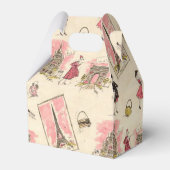 Paris Sights 2 Bedankdoosjes (Voorkant Zijde)