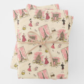 Paris Sights 2 Inpakpapier Vel (In situ)