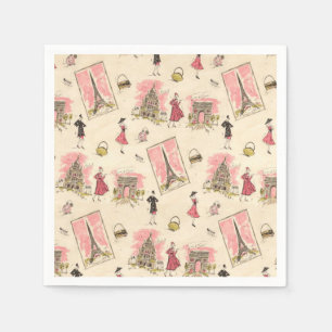 Paris Sights 2 Servetten