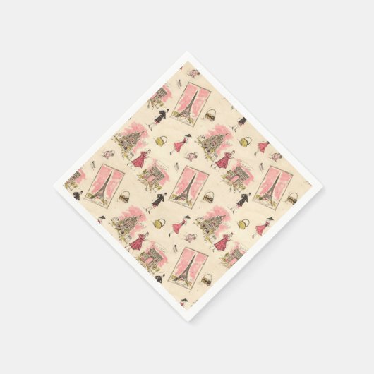 Paris Sights 2 Servetten (Hoek)
