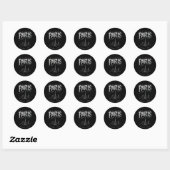 Paris Silhouette Sticker (Vel)