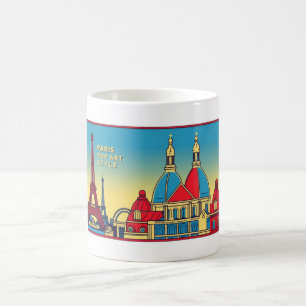 Paris Skyline 1 Koffiemok