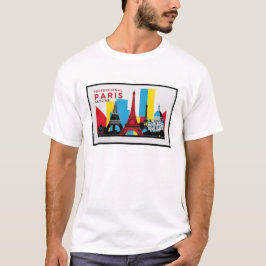 Paris Skyline 2 T-shirt