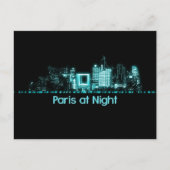 Paris Skyline Briefkaart (Voorkant)