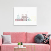 Paris Skyline Canvas Afdruk (Insitu (Woonkamer))
