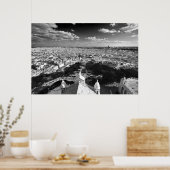 Paris Skyline (III) Poster (Keuken)