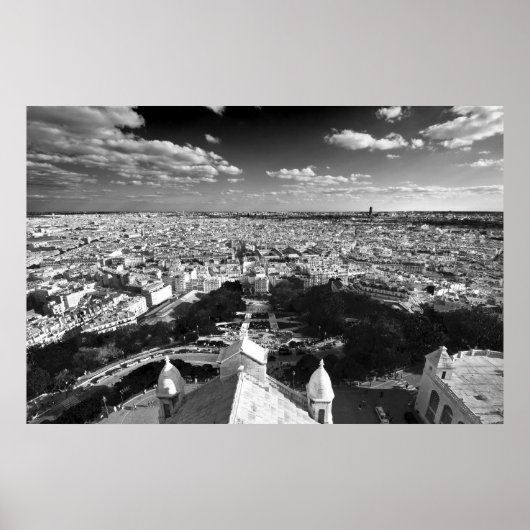 Paris Skyline (III) Poster (Voorkant)