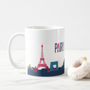 Paris Skyline Koffiemok