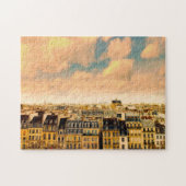 Paris Skyline. Legpuzzel (Horizontaal)