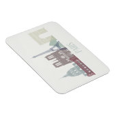 Paris Skyline Magneet (Rechterzijde)