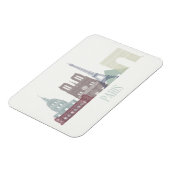 Paris Skyline Magneet (Linkerzijde)