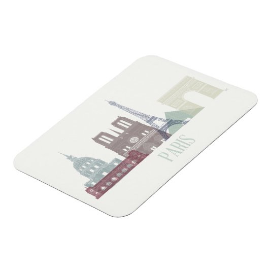 Paris Skyline Magneet (Linkerzijde)