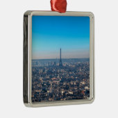 Paris Skyline Metalen Ornament (Rechts)